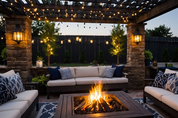 Design Fireplaces & Fire Pits for Cozy Outdoor Spaces